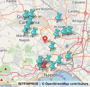 Mappa 80145 Napoli NA, Italia (4.24667)