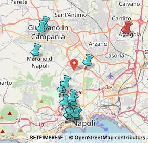 Mappa 80145 Napoli NA, Italia (4.796)