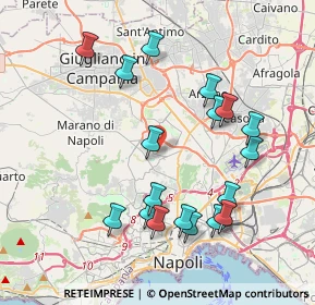 Mappa 80145 Napoli NA, Italia (4.32333)