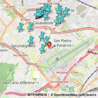Mappa Via Nuovo Tempio, 80144 Napoli NA, Italia (1.307)