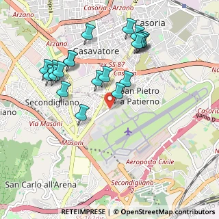 Mappa Via Nuovo Tempio, 80144 Napoli NA, Italia (1.114)