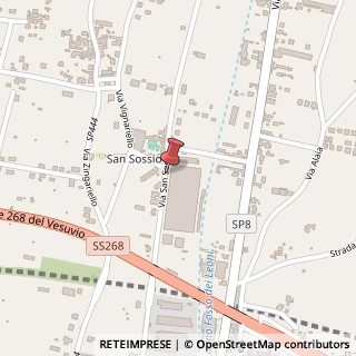 Mappa Via San Sossio, 61, 80049 Somma Vesuviana, Napoli (Campania)