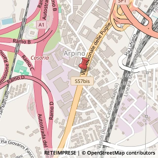 Mappa Via Nazionale delle Puglie, 128, 80026 Casoria, Napoli (Campania)