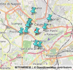 Mappa Traversa II Fosso del Lupo, 80144 Napoli NA, Italia (1.43333)