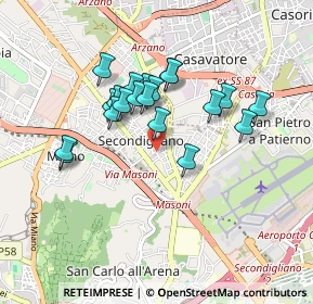 Mappa Traversa II Fosso del Lupo, 80144 Napoli NA, Italia (0.802)