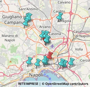 Mappa Piazza Giovanni XXIII, 80144 Napoli NA, Italia (3.88063)