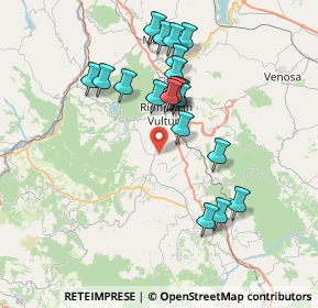 Mappa Via Vulture, 85020 Atella PZ, Italia (7.3335)