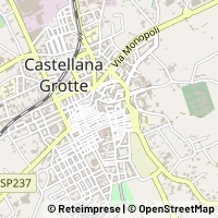 नक्शा Castellana Grotte