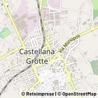 Mapa Castellana Grotte
