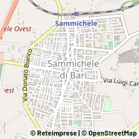 Hartă Sammichele di Bari