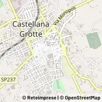 Karte Castellana Grotte
