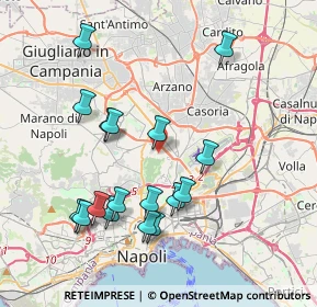 Mappa Via Umberto Zanotti Bianco, 80144 Napoli NA, Italia (4.21765)