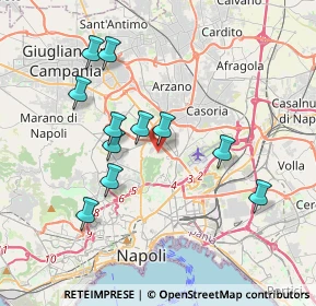 Mappa Via Umberto Zanotti Bianco, 80144 Napoli NA, Italia (3.78273)