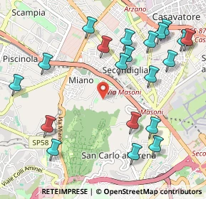 Mappa Via Umberto Zanotti Bianco, 80144 Napoli NA, Italia (1.326)