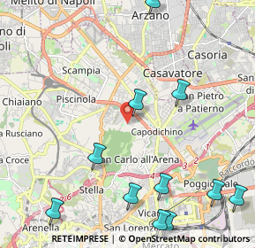 Mappa Via Umberto Zanotti Bianco, 80144 Napoli NA, Italia (3.03364)