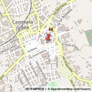 Mappa Vico Ciccoronzo, 11, 70013 Castellana Grotte, Bari (Puglia)