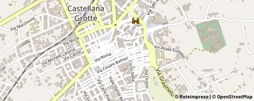 Mappa Castellana Grotte