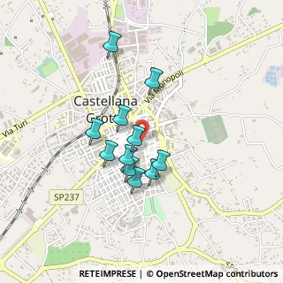 Mappa Piazza Nicola e Costa, 70013 Castellana Grotte BA, Italia (0.36727)