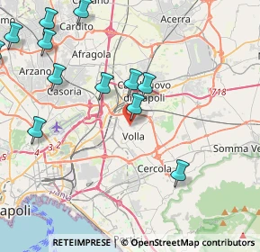 Mappa Via Lufrano, 80040 Volla NA, Italia (5.61615)