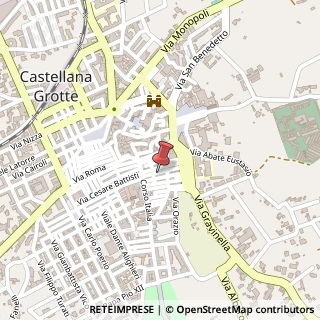 Mappa Via San Francesco D'Assisi, 42, 70013 Castellana Grotte, Bari (Puglia)