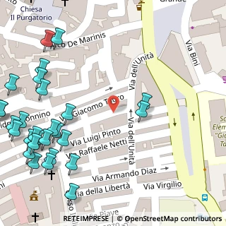Mappa Via Leoni di Fortezza, 70013 Castellana Grotte BA, Italia (0.09286)