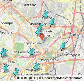 Mappa Calata Capodichino, 80144 Napoli NA, Italia (2.80818)
