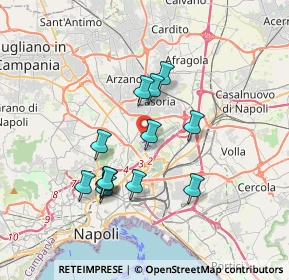 Mappa Calata Capodichino, 80144 Napoli NA, Italia (3.35308)