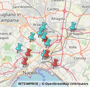 Mappa Calata Capodichino, 80144 Napoli NA, Italia (3.35667)