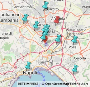 Mappa Calata Capodichino, 80144 Napoli NA, Italia (3.72917)