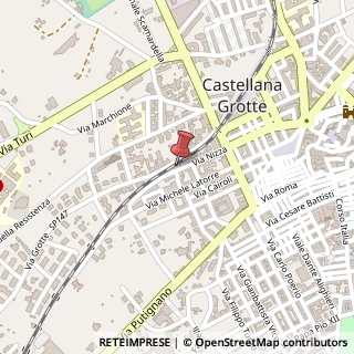 Mappa Via Nizza, 83, 70013 Castellana Grotte, Bari (Puglia)