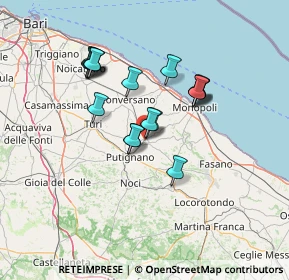 Mappa Via Nizza, 70013 Castellana Grotte BA, Italia (12.35529)