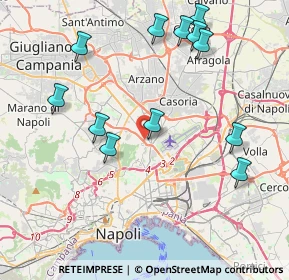 Mappa Via Comunale Vecchia di Miano, 80144 Napoli NA, Italia (4.78583)