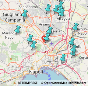 Mappa Via Comunale Vecchia di Miano, 80144 Napoli NA, Italia (4.73313)