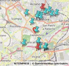 Mappa Via Comunale Vecchia di Miano, 80144 Napoli NA, Italia (2.10158)