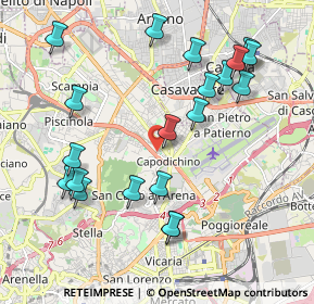 Mappa Via Comunale Vecchia di Miano, 80144 Napoli NA, Italia (2.338)