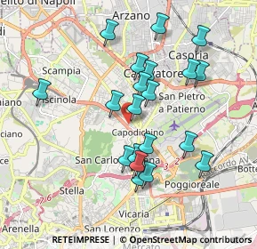 Mappa Via Comunale Vecchia di Miano, 80144 Napoli NA, Italia (1.853)
