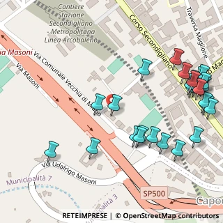 Mappa Via Comunale Vecchia di Miano, 80144 Napoli NA, Italia (0.16296)