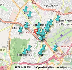 Mappa Via Comunale Vecchia di Miano, 80144 Napoli NA, Italia (0.838)