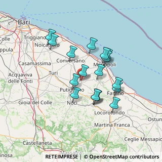 Mappa Via Abate Eustasio, 70013 Castellana Grotte BA, Italia (12.848235294118)