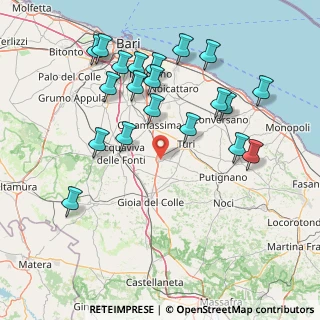 Mappa Via Tenente Pino Pugliese, 70010 Sammichele di Bari BA, Italia (18.162)
