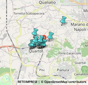 Mappa Via Crocillo, 80010 Napoli NA, Italia (0.9615)
