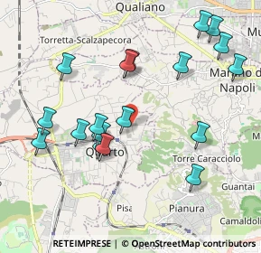 Mappa Via Crocillo, 80010 Napoli NA, Italia (2.28278)