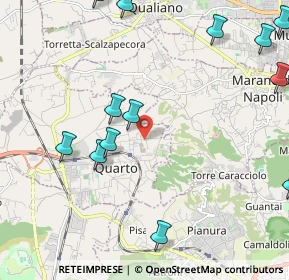 Mappa Via Crocillo, 80010 Napoli NA, Italia (2.98385)
