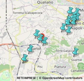 Mappa Via Crocillo, 80010 Napoli NA, Italia (2.64941)