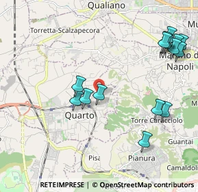 Mappa Via Crocillo, 80010 Napoli NA, Italia (2.622)