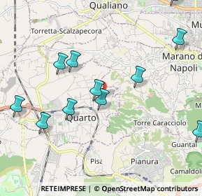 Mappa Via Crocillo, 80010 Napoli NA, Italia (2.47273)