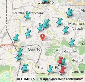 Mappa Via Crocillo, 80010 Napoli NA, Italia (2.726)