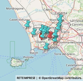 Mappa Via Crocillo, 80010 Napoli NA, Italia (9.13429)