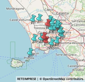 Mappa Via Crocillo, 80010 Napoli NA, Italia (10.76947)