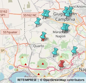 Mappa Via Crocillo, 80010 Napoli NA, Italia (4.74167)